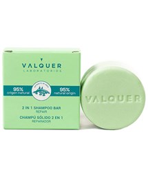 Comprar online Valquer Champú Sólido 2 en 1 70 gr Reparador en la tienda alpel.es - Peluquería y Maquillaje