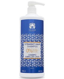 Comprar online Valquer Shampoo Straight Hair Champú Cabellos Lisos 1000 ml en la tienda alpel.es - Peluquería y Maquillaje