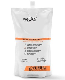 Comprar online Wedo Rich & Repair Shampoo Refill 1000 ml en la tienda de peluquería Alpel Comprar online Wedo Rich & Repair Shampoo Refill 1000 ml en la tienda de peluquería Alpel