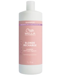 Wella Invigo Blonde Recharge Shampoo 1000 ml - Precio barato Alpel